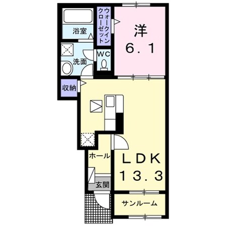 プラーンドルXIIの物件間取画像